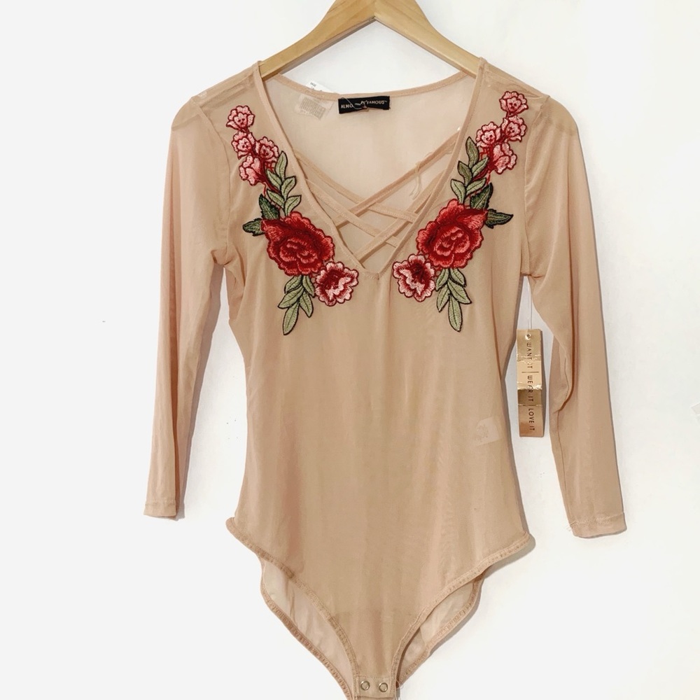 Floral bodysuit